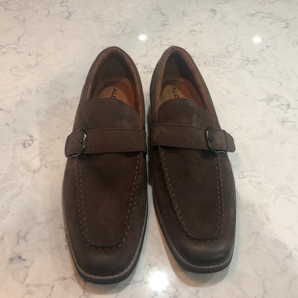 Brand New Men's Suede Aldo Loafer - Picture 3 of 4